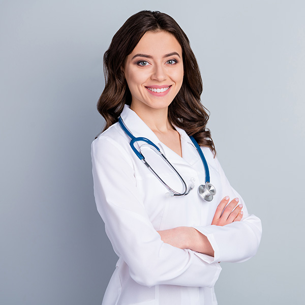 smiling female doctor